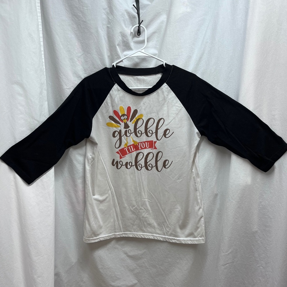 Ladies size S Thanksgiving shirt